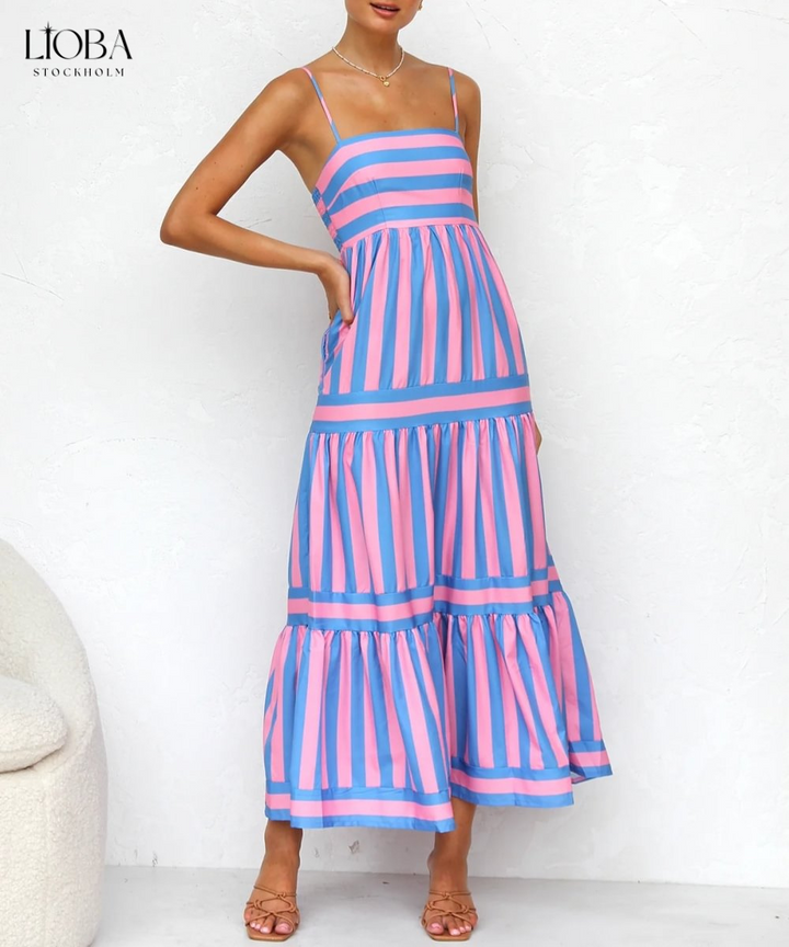 Juliana™ | Striped Maxi Dress