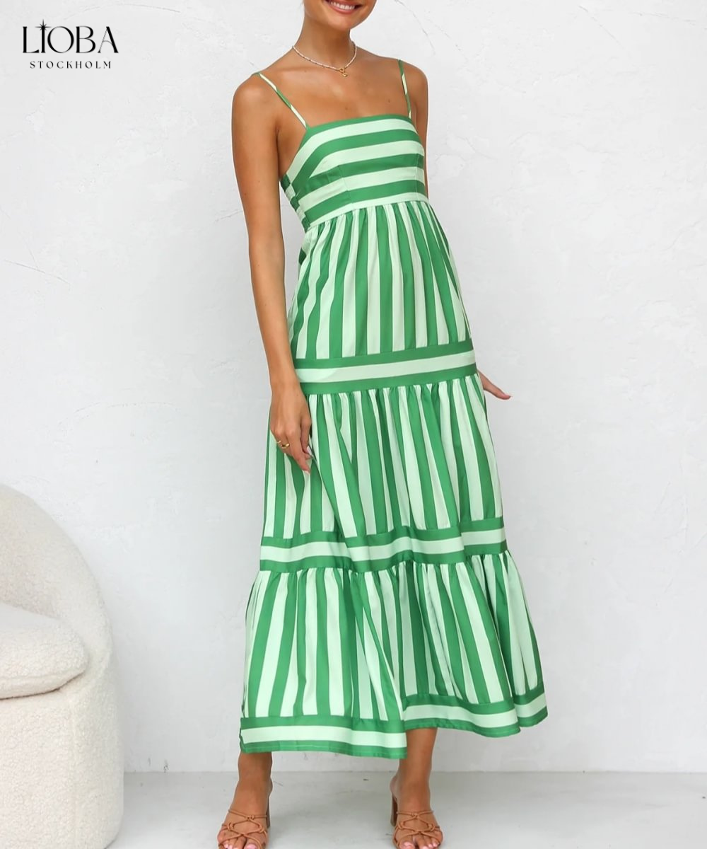 Juliana™ | Striped Maxi Dress