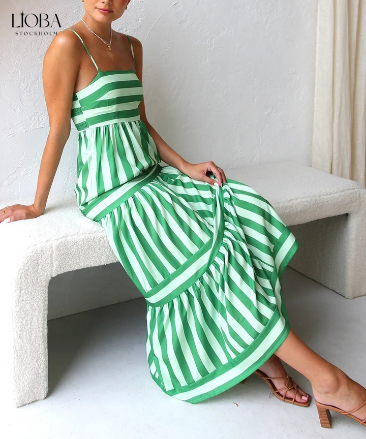 Juliana™ | Striped Maxi Dress