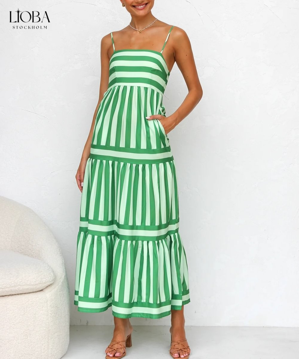 Juliana™ | Striped Maxi Dress