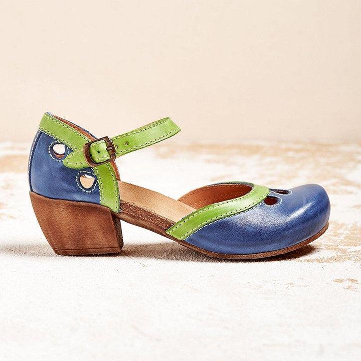 Amalia | Comfortable low heel sandals